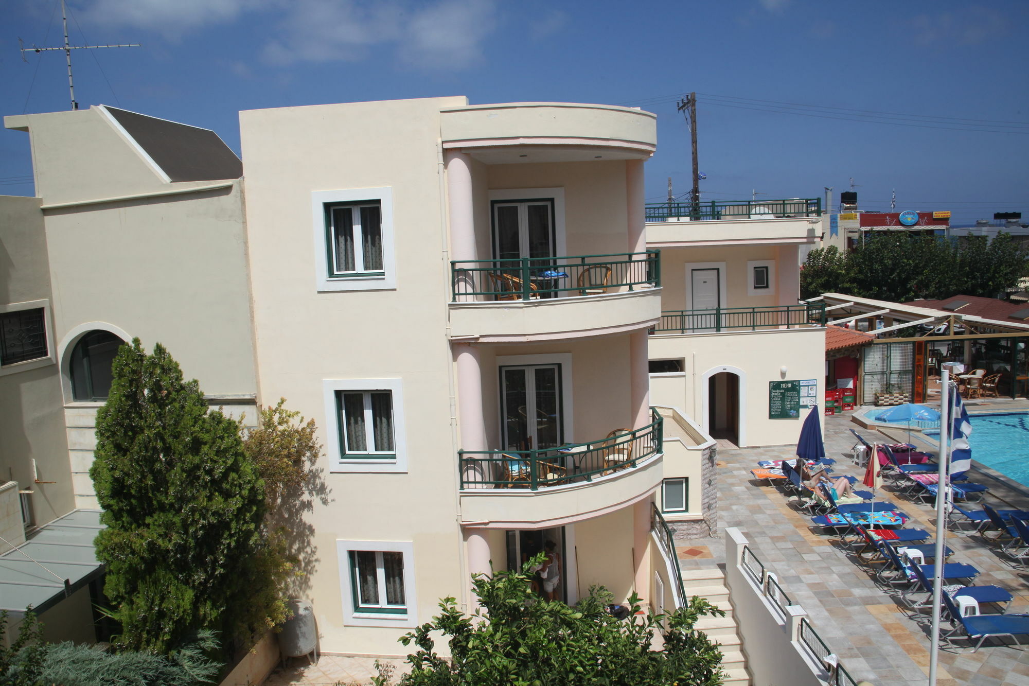 Panorama Hotel Apartments & Suites By Estia Stalida Exterior photo