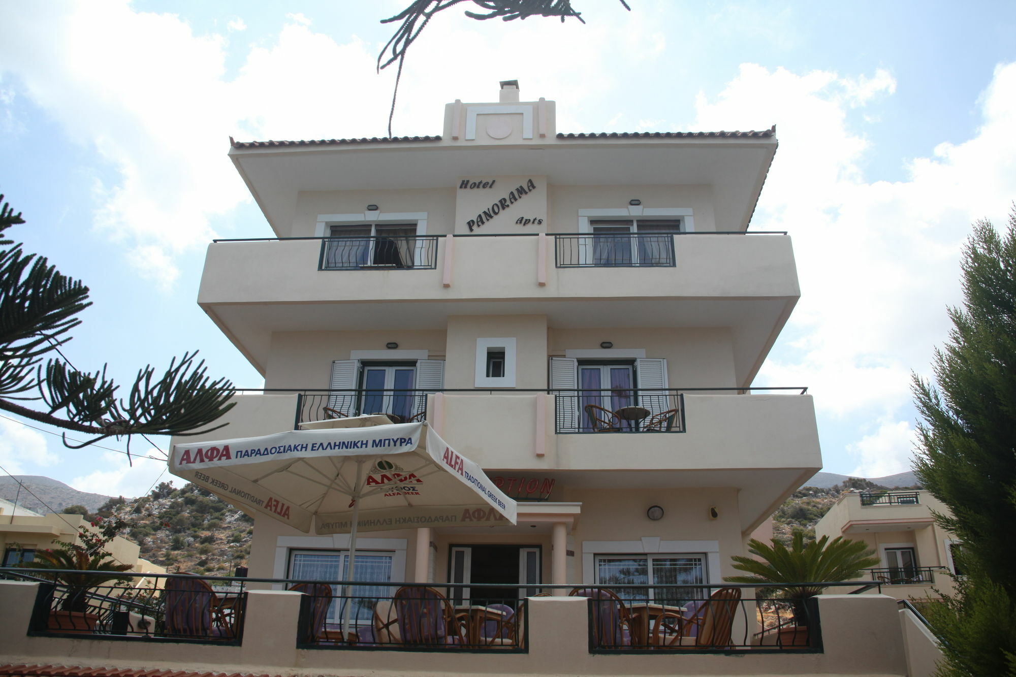 Panorama Hotel Apartments & Suites By Estia Stalida Exterior photo